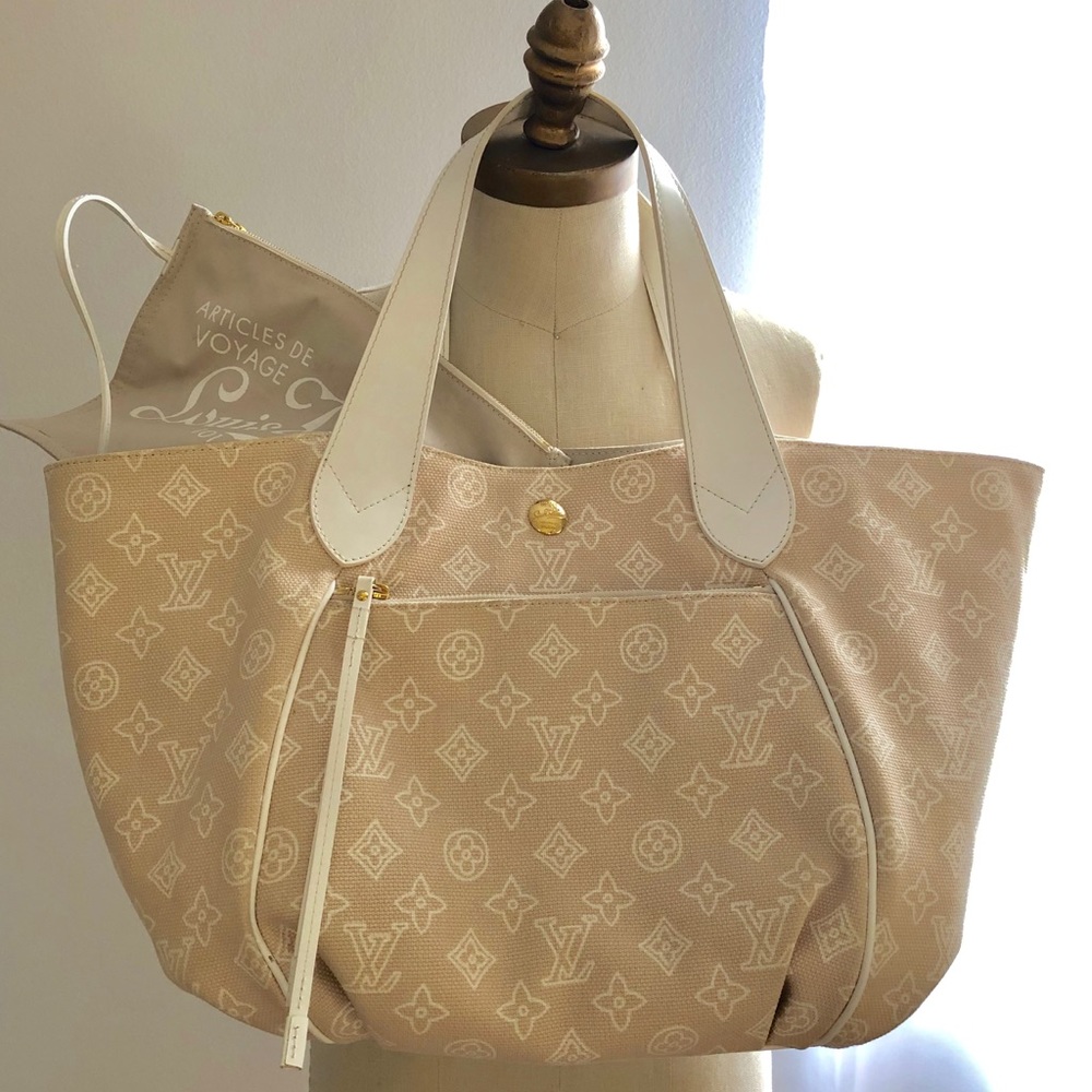 Authentic Louis Vuitton Cabas ipanema tote pm